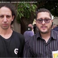 Depoimento de Bruno Lozzi – vereador eleito de Santo Anastácio/SP