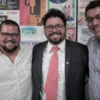 Presidente da FLCMF visita gabinete do vereador Ivan Moraes do PSOL/PE