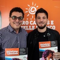 Presidente da FLCMF recebe Gustavo Nardi do PSOL-Frutal