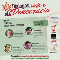 Pandemia, saídas para a economia é o tema da webconferência no dia 8/5